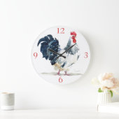 Acrylic Wall Clock, Square Square Wall Clock Grote Klok (Huis)