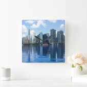 Acrylic Wall Clock Vierkante Klok (Huis)