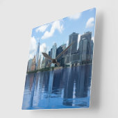 Acrylic Wall Clock Vierkante Klok (Hoek)