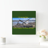 Acrylic Wall Clock Vierkante Klok (Huis)