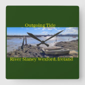 Acrylic Wall Clock Vierkante Klok (Voorkant)