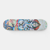 Acrylische Ganesha Indie Element Aangepast Pro Boa Skateboard (Horizontaal)