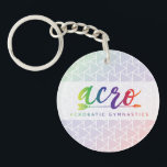 Acrylische Sleutelhanger<br><div class="desc">Sleutels,  rugzakken,  ontmoeten tassen,  en meer. Show van je acro-liefde met deze leuke acrylsleutelhanger in ons populaire acrodots ontwerp!</div>