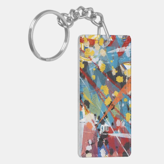 Acrylische Sleutelhanger (Voorkant Links)