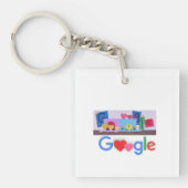 Acrylische Sleutelhanger 2023 nieuwe google ph (voorkant)