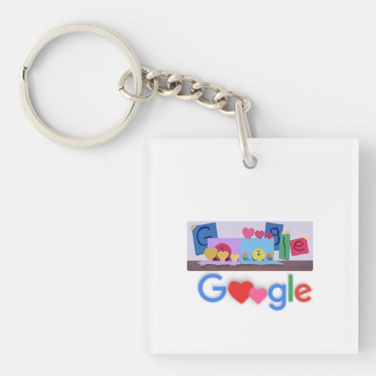 Acrylische Sleutelhanger 2023 nieuwe google ph (voorkant)