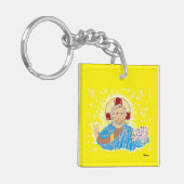 Acrylische Sleutelhanger: Lord Jesus Christus Sleutelhanger (Voorkant Links)
