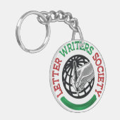Acrylische Sleutelhanger van Letter Writers Societ (Voorkant Links)