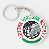 Acrylische Sleutelhanger van Letter Writers Societ (Voorkant)