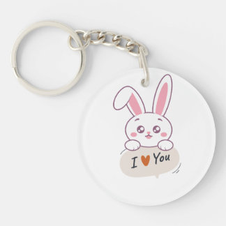 acrylketting sleutelhanger