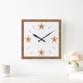 Acrylklok, Carrée DESIGN CLOCK Vierkante Klok (Huis)