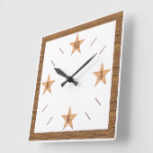 Acrylklok, Carrée DESIGN CLOCK Vierkante Klok (Hoek)
