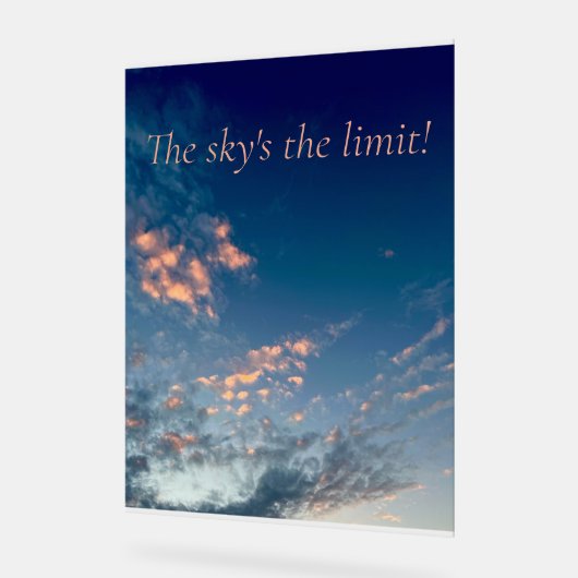 acrylkunstwerk acryl bord (Hoek)