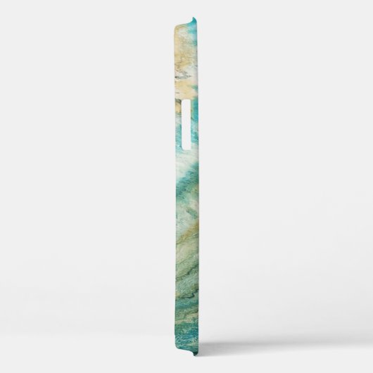 Acrylnitriet voor abstracte turkooizen Case-Mate iPhone case (Achterkant / Rechts)