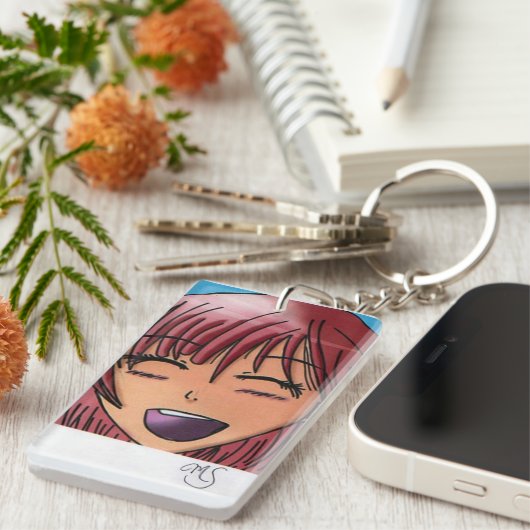 Acrylontwerp Uw eigen Sleutelhanger (Voorkant Rechts)