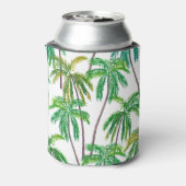 Acrylpalmen: Zomertextiel. Blikjeskoeler (Blikje Achterkant)