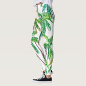 Acrylpalmen: Zomertextiel. Leggings (Links)