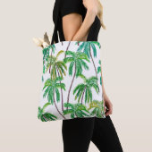 Acrylpalmen: Zomertextiel. Tote Bag (Dichtbij)