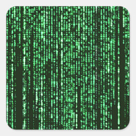 Acrylpaneel aan de muur vierkante sticker