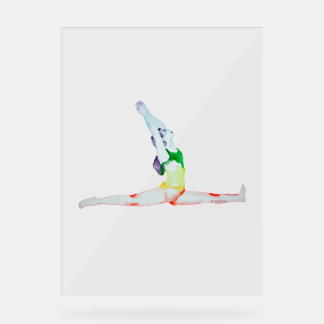 Acrylschild – Hanumanasana Acryl Bord