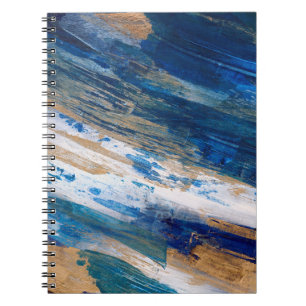 Acrylschilderij. Met de hand verfde illustraties. Notitieboek