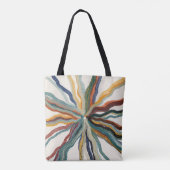 Acrylschildering tote bag (Achterkant)