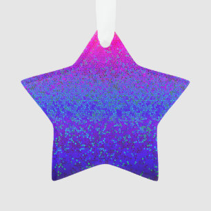 Acrylsierstof Glitter Star Dust Ornament