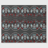 AcrylSleutelhanger Cadeaupapier (Vlak)