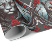 AcrylSleutelhanger Cadeaupapier (Rol Hoek)