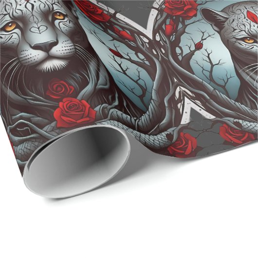 AcrylSleutelhanger Cadeaupapier (Rol Hoek)