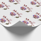 AcrylSleutelhanger Cadeaupapier (Hoek)