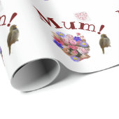 AcrylSleutelhanger Cadeaupapier (Rol Hoek)