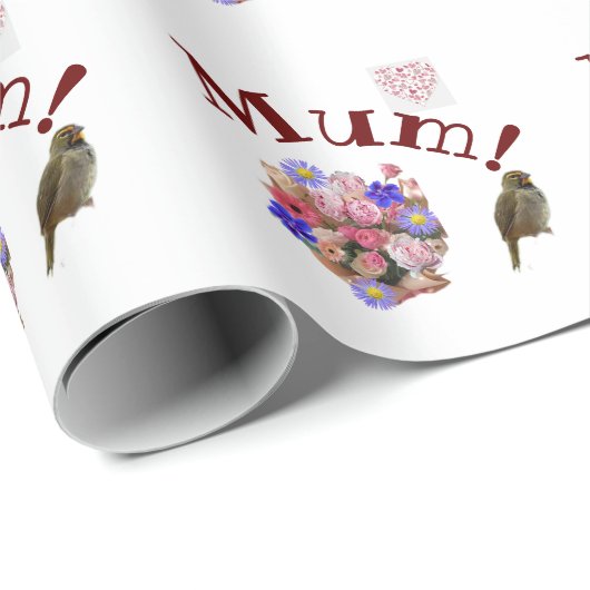 AcrylSleutelhanger Cadeaupapier (Rol Hoek)