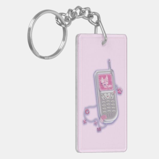 AcrylSleutelhanger | DreamMode Cellphone | CODE:Mi Sleutelhanger (Voorkant Links)