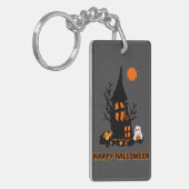 Acrylsleutelhanger | Gelukkig Halloween Sleutelhanger (Voorkant Links)