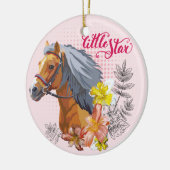 AcrylSleutelhanger Keramisch Ornament (Links)