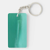 Acrylsleutelhanger met Bermuda Shores-ontwerp Sleutelhanger (achterkant)