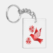 AcrylSleutelhanger met mooie ART Sleutelhanger (Voorkant Links)