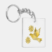 AcrylSleutelhanger met mooie ART Sleutelhanger (Voorkant Links)