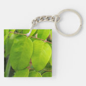 AcrylSleutelhanger met natuur Sleutelhanger (Achterkant)