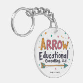 AcrylSleutelhanger Sleutelhanger (Voorkant Links)