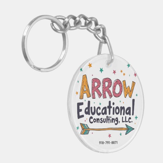 AcrylSleutelhanger Sleutelhanger (Voorkant Links)