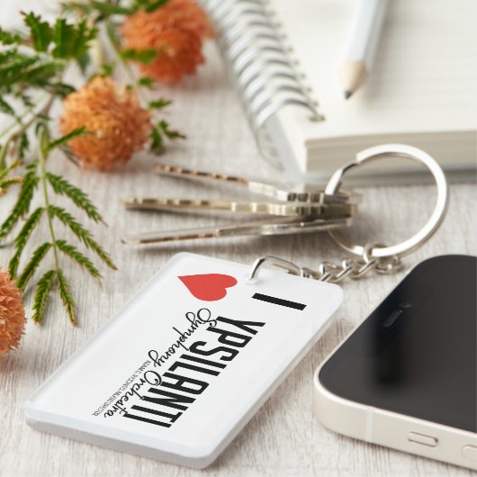 AcrylSleutelhanger Sleutelhanger (Voorkant Rechts)