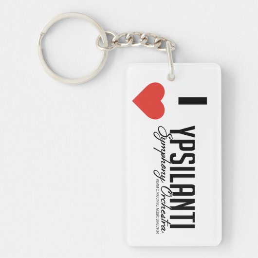 AcrylSleutelhanger Sleutelhanger (Voorkant)