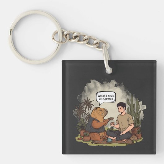 AcrylSleutelhanger Sleutelhanger (voorkant)