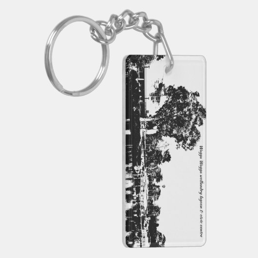 AcrylSleutelhanger Sleutelhanger (Voorkant Links)