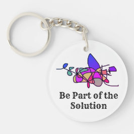 AcrylSleutelhanger Sleutelhanger