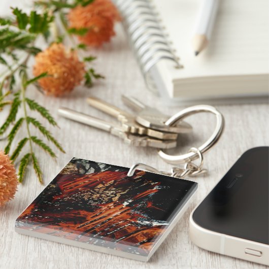 AcrylSleutelhanger Sleutelhanger (Voorkant Rechts)