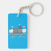 AcrylSleutelhanger Sleutelhanger (achterkant)