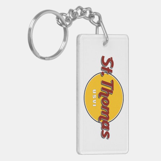 AcrylSleutelhanger Sleutelhanger (Voorkant Links)